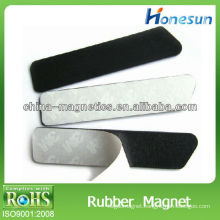 rubber magnetic strips with 3M adhesive